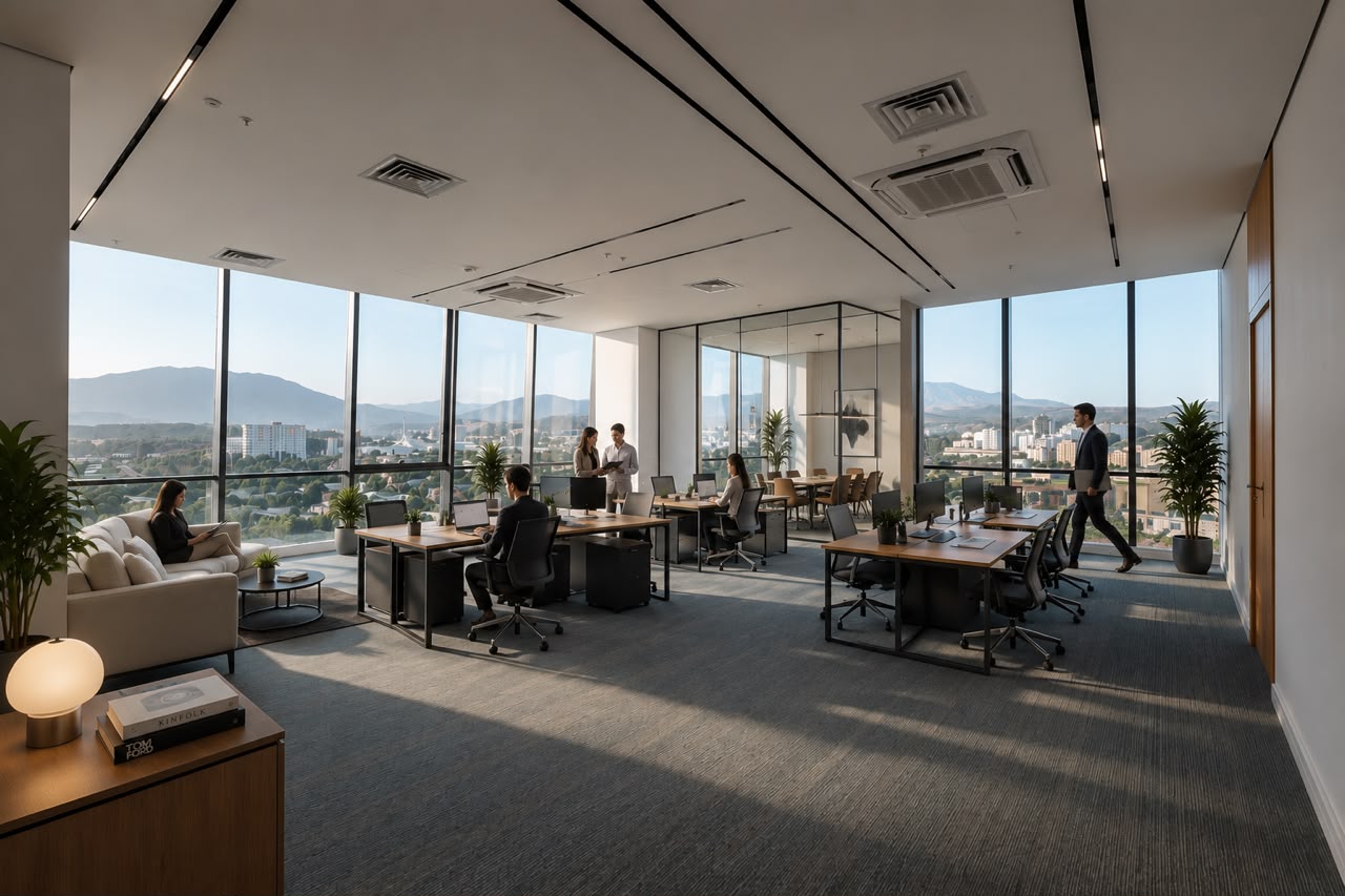 Elite Tower A+ office spaces in Dushanbe